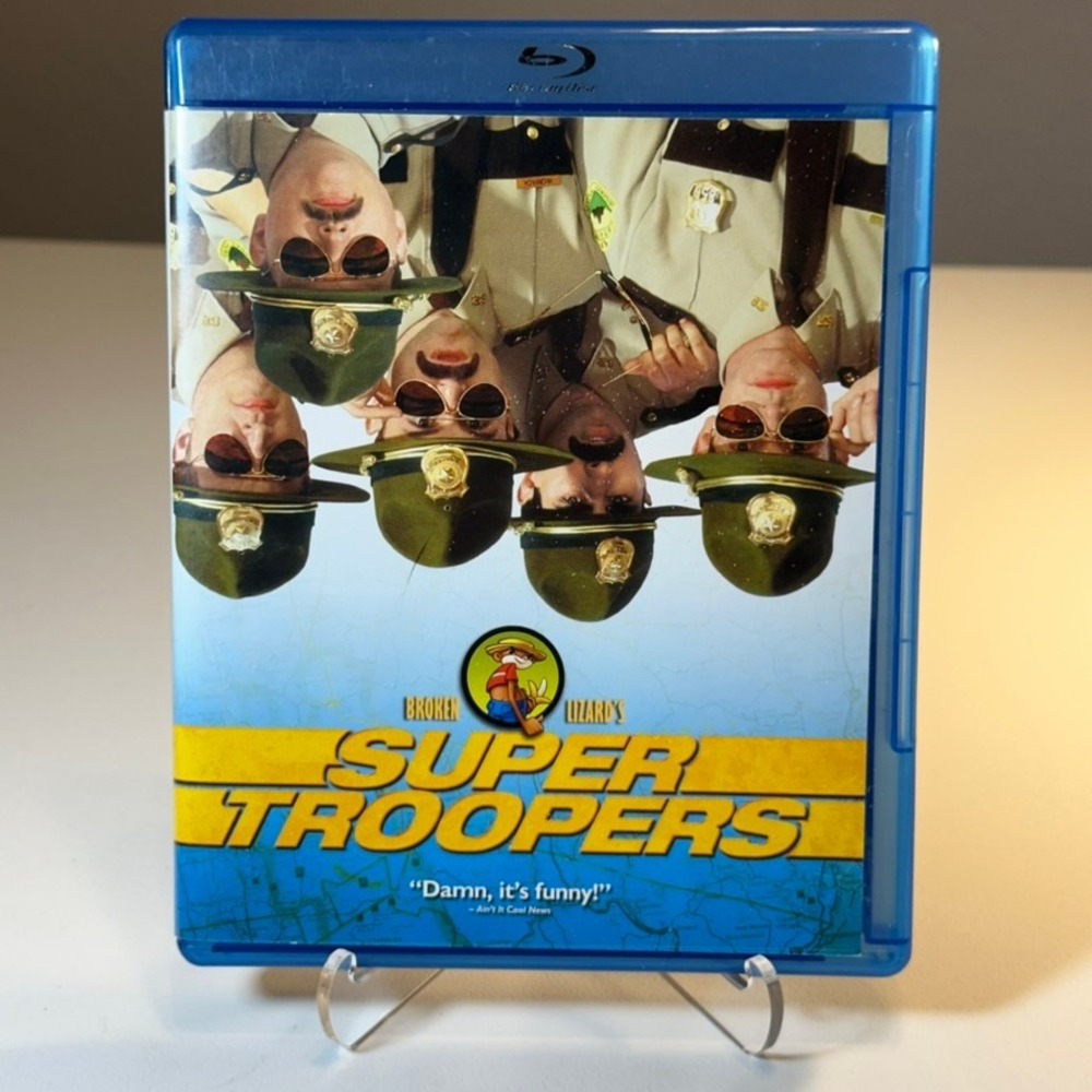 Super Troopers Blu Ray Movie Film‎ Comedy Broken Lizard Cult Classic